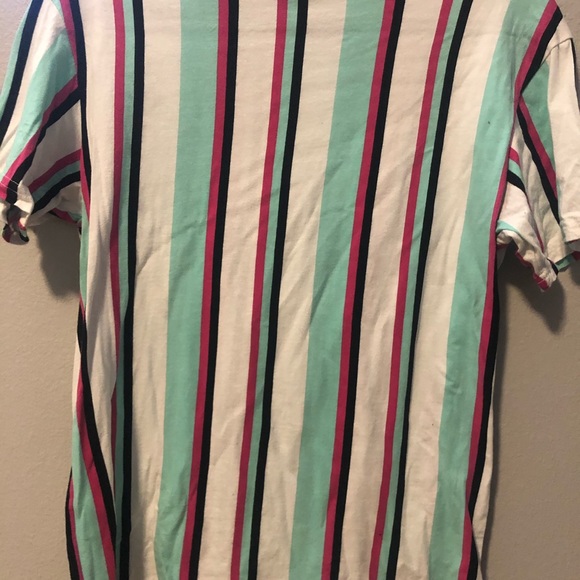 Pacsun Basic Colorful Striped Tee - Picture 2 of 3